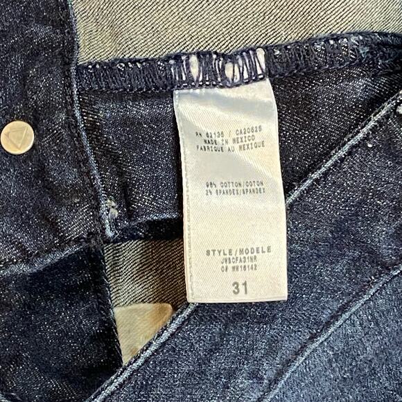 Guess Los Angeles Jeans Pants Women Size 31 Dark Wash Regular Fit Pants - Picture 3 of 4